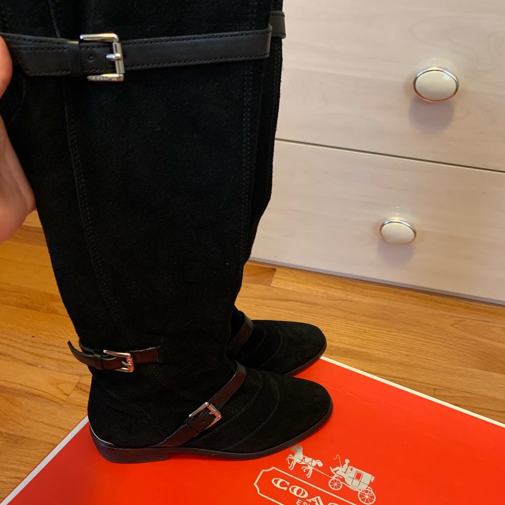 Coach Suede Boots